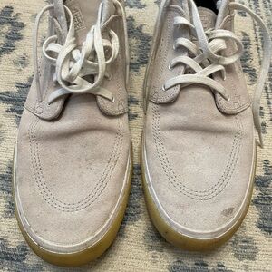 Men's Casual Lace-Up Shoes - Cream